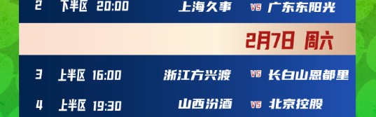 NINEGAMES-CBA按下暂停键，俱乐部杯赛开战，8队打7天争冠军，杜锋再斗卢伟